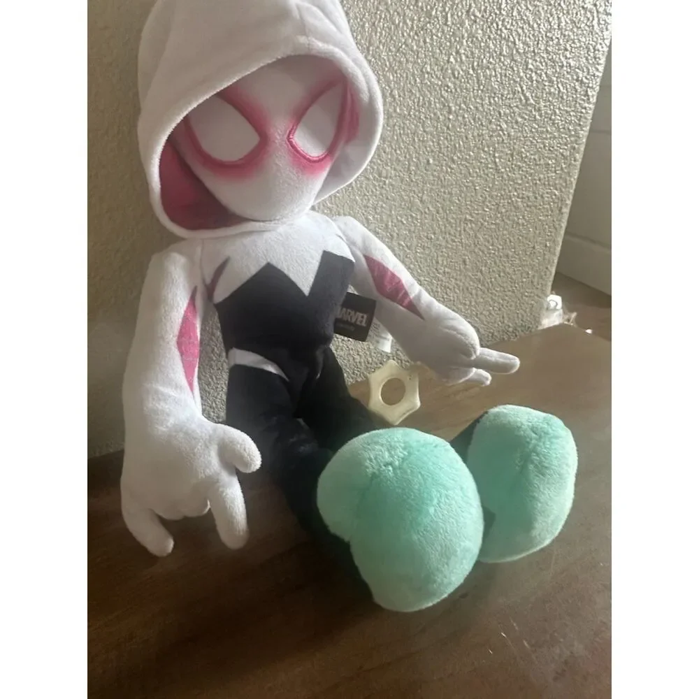 Marvel Spider Man City Swinging Ghost Spider Lighting Plush